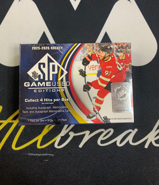 25-26 SP GAME USED Hobby