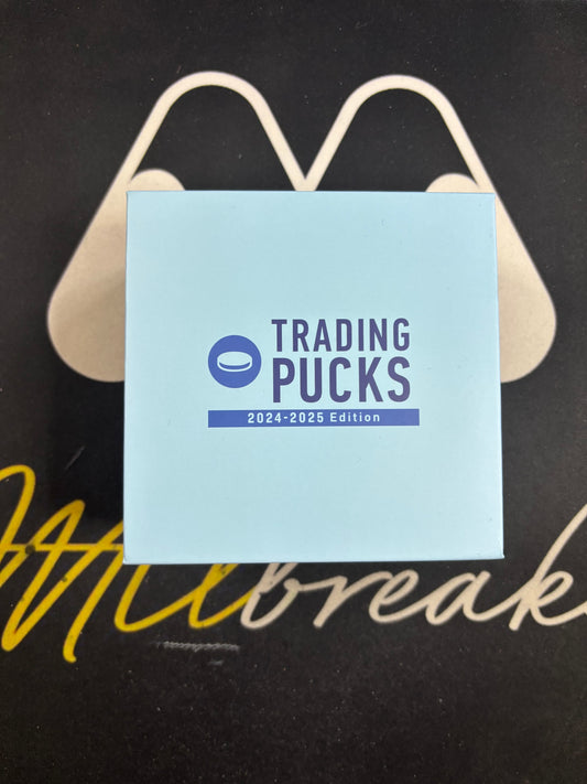 Signed Trading Puck By PlayerX ( Includes a Hockey Pack)